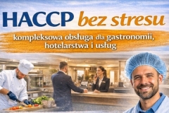 HACCP bez stresu – kompleksowa obsługa dla gastronomii, hotelarstwa i usług