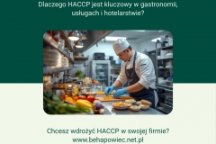 Kompleksowe wsparcie HACCP dla Twojej firmy